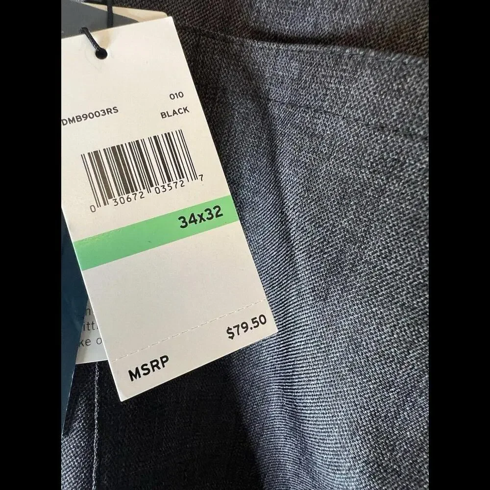 Perry Ellis Mens Slim Fit Stretch 34x32‎ $79.50 MSRP